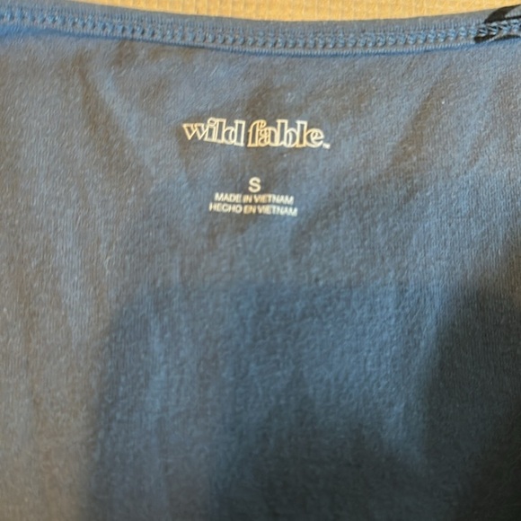 Butterfly Sleveless Blue Dress Size Small - Picture 12 of 14